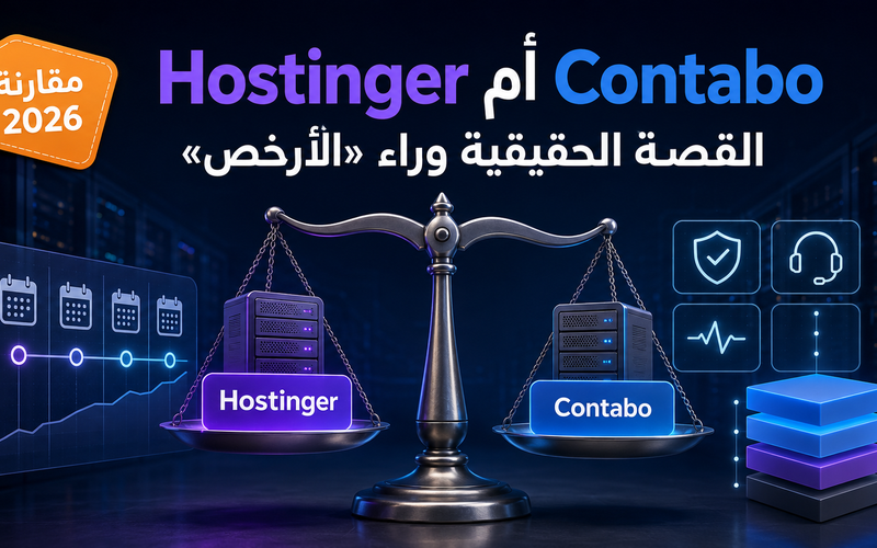 Hostinger أم Contabo في 2026؟ مقارنة أسعار عادلة… والقصة الحقيقية وراء «الأرخص»