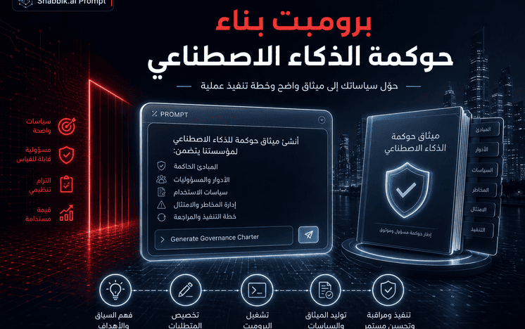 مستشار حوكمة الذكاء الاصطناعي: صياغة الخطوط الحمراء والواضحة