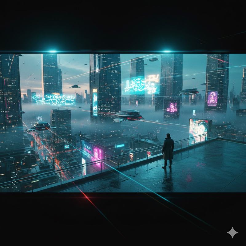 مدينة المستقبل الضبابية — بروميت سينمائي فائق الجودة